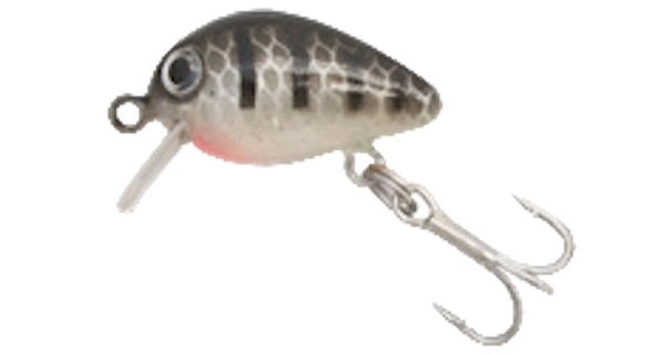 KAMASAKI - Wobler Bug Stripe Silver 2,5 cm 1,5 g