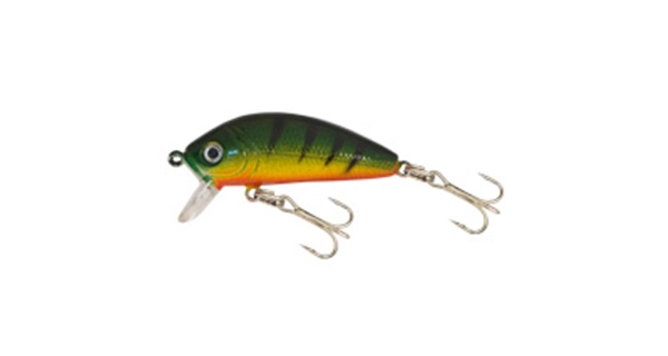KAMASAKI - Wobler Perch 2 Oil Green Yellow 5,5 g 4 cm