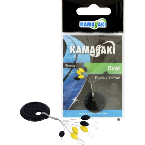 KAMASAKI - Zarážka Classic Oval vel. L 6 ks