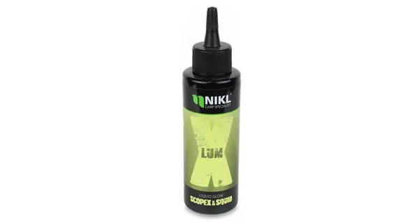 KAREL NIKL - Atraktor Booster LUM-X Yellow Liquid Glow 115 ml Scopex Squid