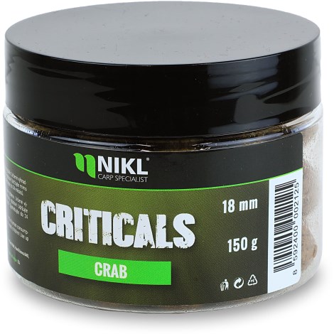 KAREL NIKL - Boilie Criticals 150 g 20 mm Crab