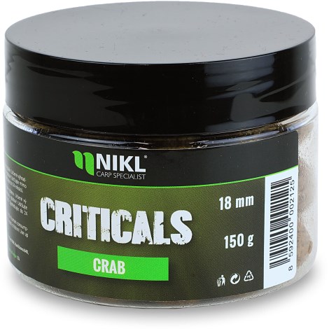 KAREL NIKL - Boilie Criticals Crab 24 mm 150 g