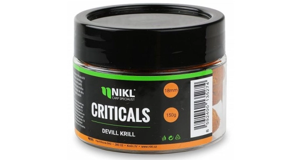 KAREL NIKL - Boilie Criticals Devil Krill 24 mm 150 g