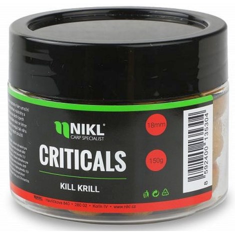 KAREL NIKL - Boilie Criticals Kill Krill 24 mm 150 g