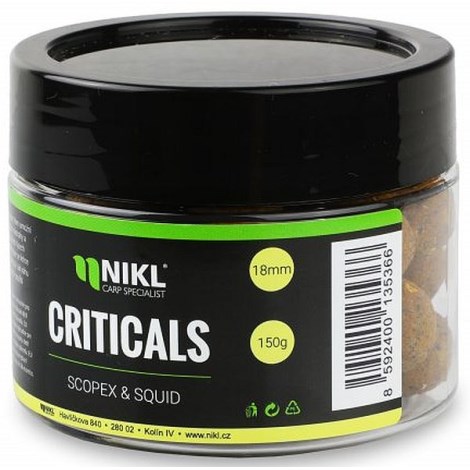 KAREL NIKL - Boilie Criticals Scopex & Squid 24 mm 150 g