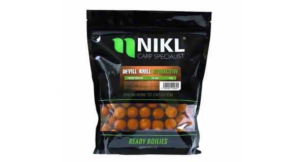 KAREL NIKL - Boilie Ready Devill Krill Attractive 20 mm 1 kg