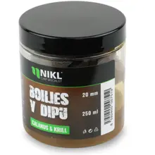 KAREL NIKL - Boilies v dipu Calanus & Krill 20 mm 250 ml