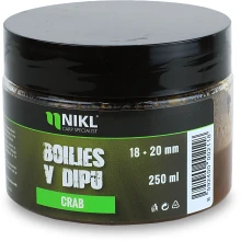 KAREL NIKL - Boilies v dipu Crab 18 + 20 mm 250 g