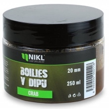KAREL NIKL - Boilies v dipu Crab 24 mm 250 g