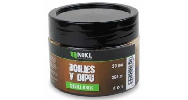KAREL NIKL - Boilies v dipu Devil Krill 24 mm 250 g