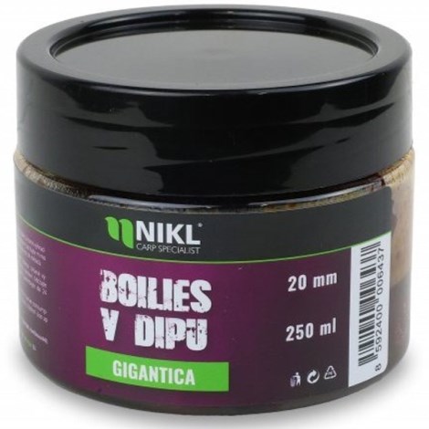 KAREL NIKL - Boilies v dipu Gigantica 24 mm 250 g
