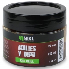 KAREL NIKL - Boilies v dipu Kill Krill 24 mm 250 g