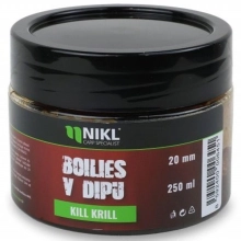 KAREL NIKL - Boilies v dipu Kill Krill 24 mm 250 g