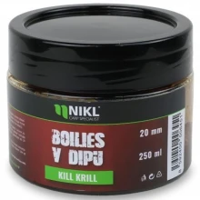 KAREL NIKL - Boilies v dipu Kill Krill 24 mm 250 g
