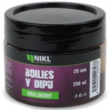 KAREL NIKL - Boilies v dipu Krill Berry 24 mm 250 g