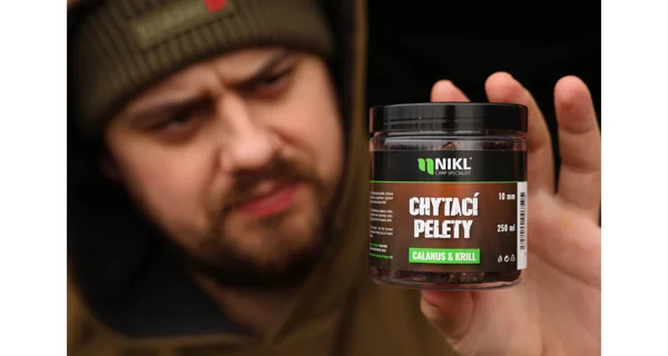 KAREL NIKL - Chytací pelety Calanus & Krill 10 mm 250 ml