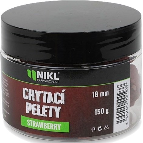 KAREL NIKL - Chytací pelety Strawberry 18 mm 150 g