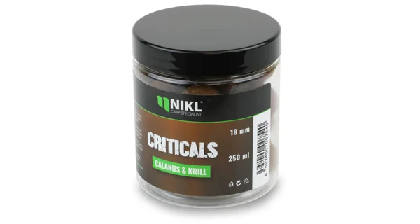 KAREL NIKL - Criticals Boilie Calanus & Krill 18 mm 250 ml
