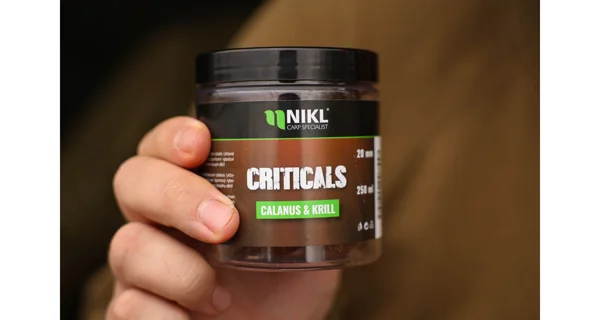 KAREL NIKL - Criticals Boilie Calanus & Krill 20 mm 250 ml
