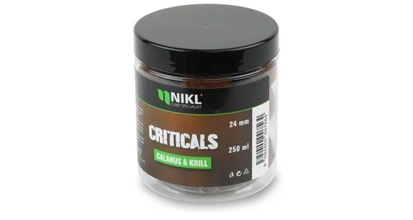 KAREL NIKL - Criticals Boilie Calanus & Krill 24 mm 250 ml