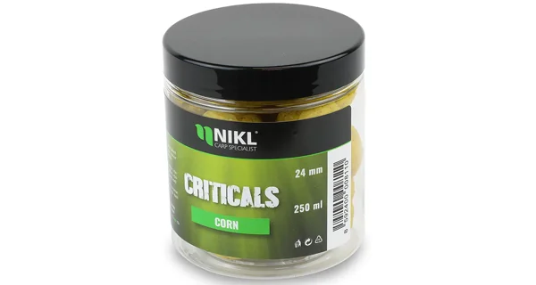 KAREL NIKL - Criticals Boilie Corn 24 mm 250 ml