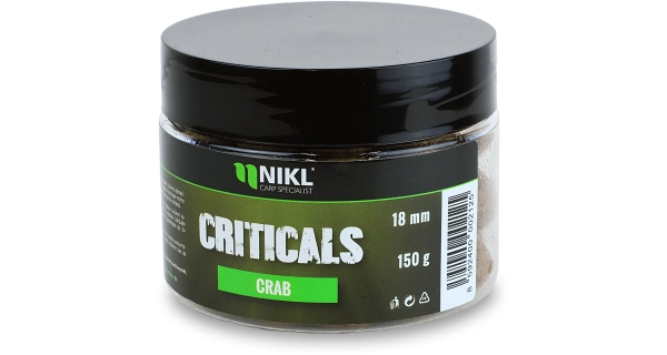 KAREL NIKL - Criticals Boilie Crab 18 mm 150 g