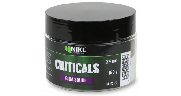 KAREL NIKL - Criticals boilie Giga Squid 18 mm 150 g