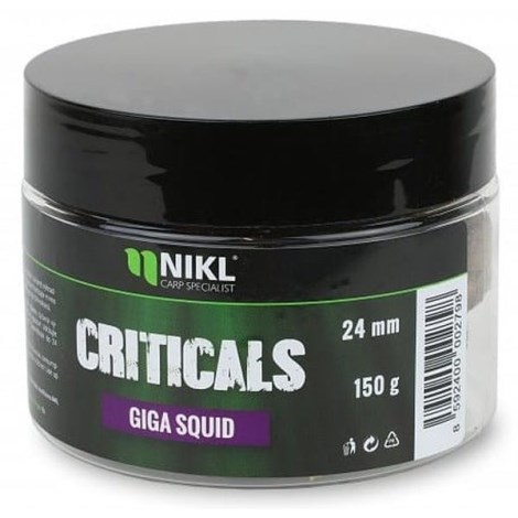 KAREL NIKL - Criticals boilie Giga Squid 18 mm 150 g