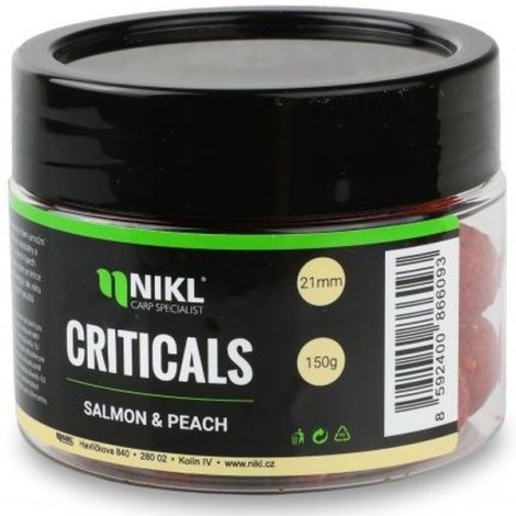 KAREL NIKL - Criticals Boilie Salmon & Peach 20 mm 150 g