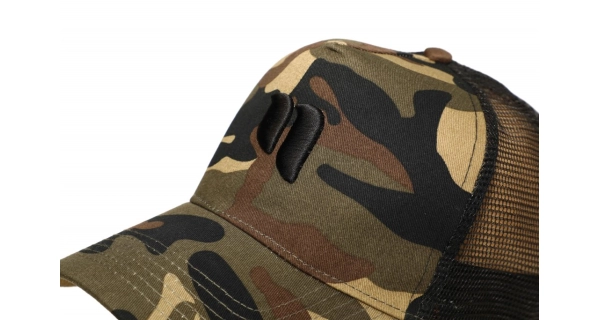 KAREL NIKL - Kšiltovka síťovaná s 3D logem camo
