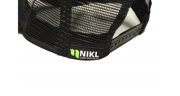 KAREL NIKL - Kšiltovka síťovaná s 3D logem černá