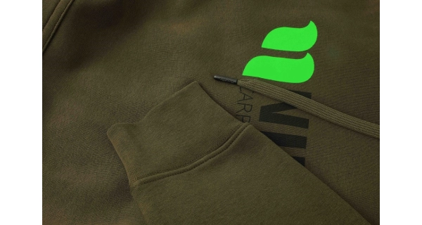 KAREL NIKL - Mikina New Logo zelená vel. XL