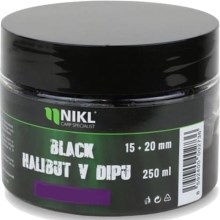 KAREL NIKL - Pelety Black Halibut v dipu Scopex Squid 15 + 20 mm 250 g