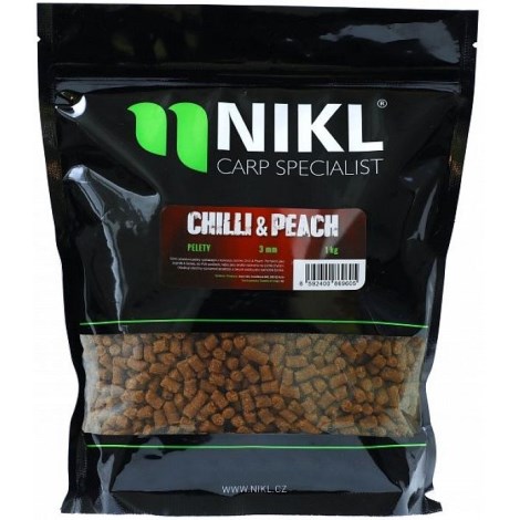 KAREL NIKL - Pelety Chilli & Peach 3 mm 1 kg