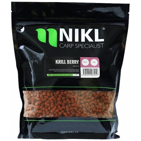 KAREL NIKL - Pelety s dírkou Krill Berry 18 mm 1 kg