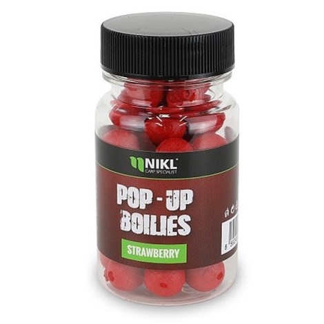 KAREL NIKL - Plovoucí boilies 10 mm 20 g Strawberry