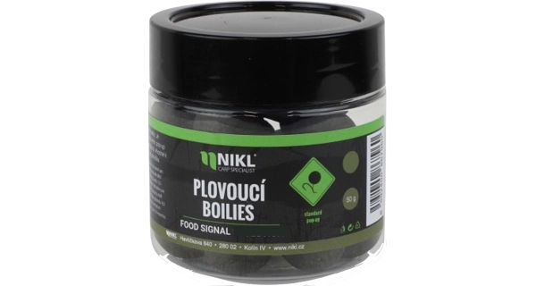 KAREL NIKL - Plovoucí boilies Food Signal 14 mm 50 g