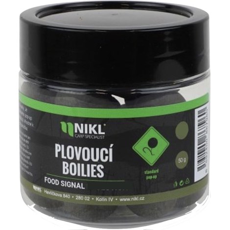 KAREL NIKL - Plovoucí boilies Food Signal 14 mm 50 g