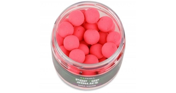 KAREL NIKL - Plovoucí boilies Giga Squid 10 mm 20 g Růžová