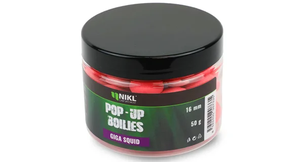 KAREL NIKL - Plovoucí boilies Giga Squid 16 mm 50 g