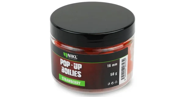 KAREL NIKL - Plovoucí boilies Strawberry 16 mm 50 g