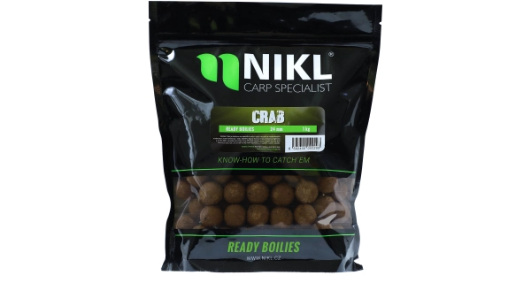 KAREL NIKL - Ready boilie Crab 24 mm 1 kg
