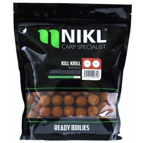 KAREL NIKL - Ready boilie Kill Krill 15 mm 1 kg