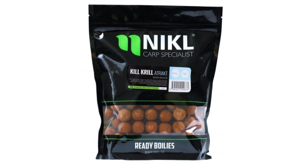 KAREL NIKL - Ready boilie Kill Krill Atrakt 15 mm 1 kg