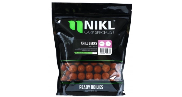 KAREL NIKL - Ready boilie Krill Berry 24 mm 1 kg