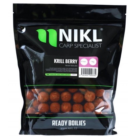 KAREL NIKL - Ready boilie Krill Berry 24 mm 1 kg