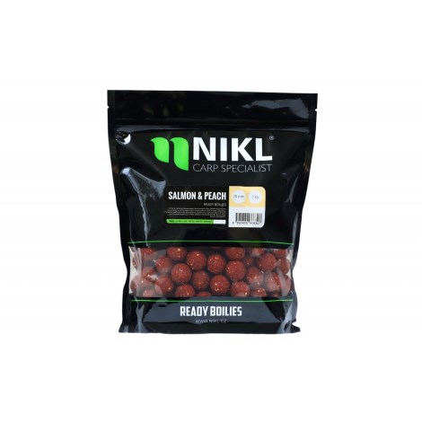 KAREL NIKL - Ready boilie Salmon & Peach 18 mm 1 kg