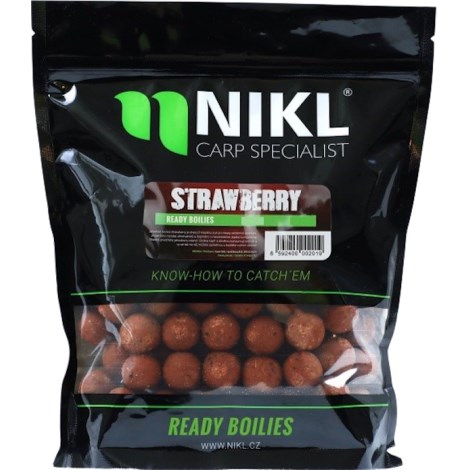 KAREL NIKL - Ready boilie Strawberry 18 mm 1 kg