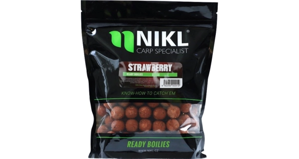 KAREL NIKL - Ready boilie Strawberry 24 mm 3 kg