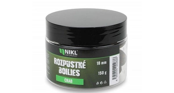 KAREL NIKL - Rozpustné boilies Crab 14 mm 150 g